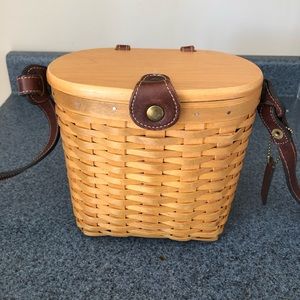 Longaberger basket with strap
